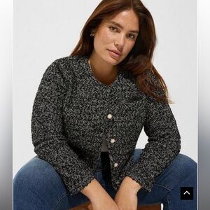 Torrid Tween Cropped Jacket NWT